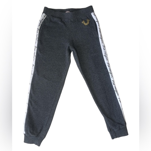True Religion Jogger Sweatpants Boys Small 8-10 yrs - Picture 1 of 4
